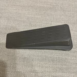 Brown Vinyl Wedge Doorstop